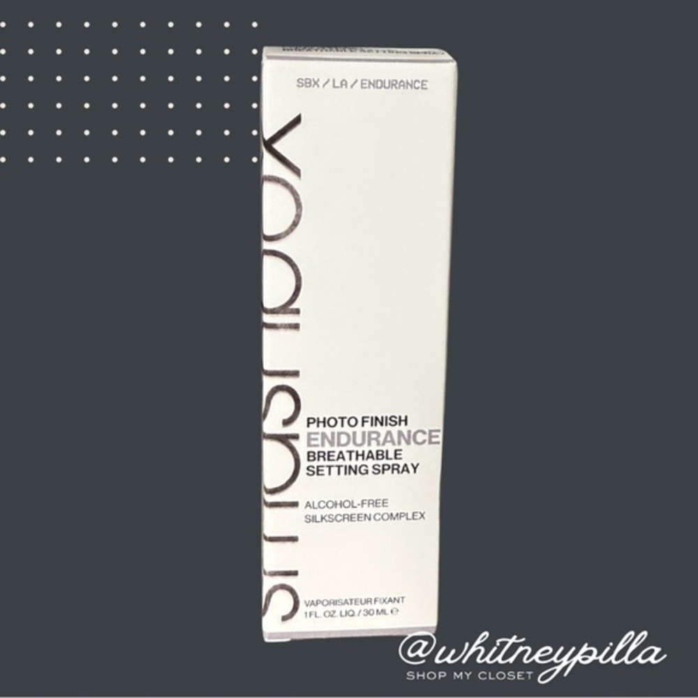 3/$20 Smashbox Photo Finish Endurance Breathable Setting Spray 1 fl. oz. / 30 ml